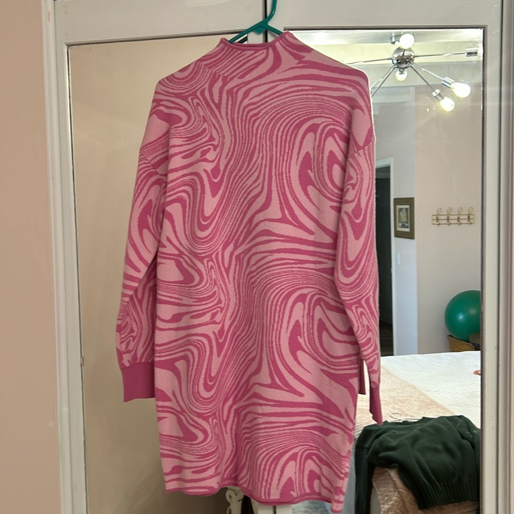 Pink Sweater Dress (small)